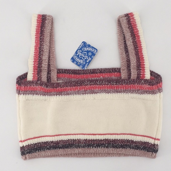 NWT Free People In the Sun Brami Crop Top Knit Sm - Picture 5 of 8